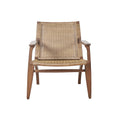 Clearwater Accent Chair Natural Solid Wood