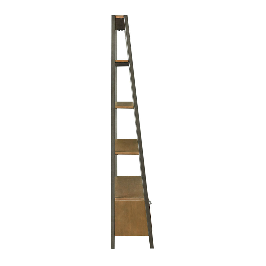 Bookcase Brown Bronze Wood