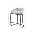 Woven Counter Stool 25