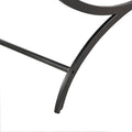 Coffee Table White Black Wood