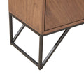 Accent Cabinet Brown Wood