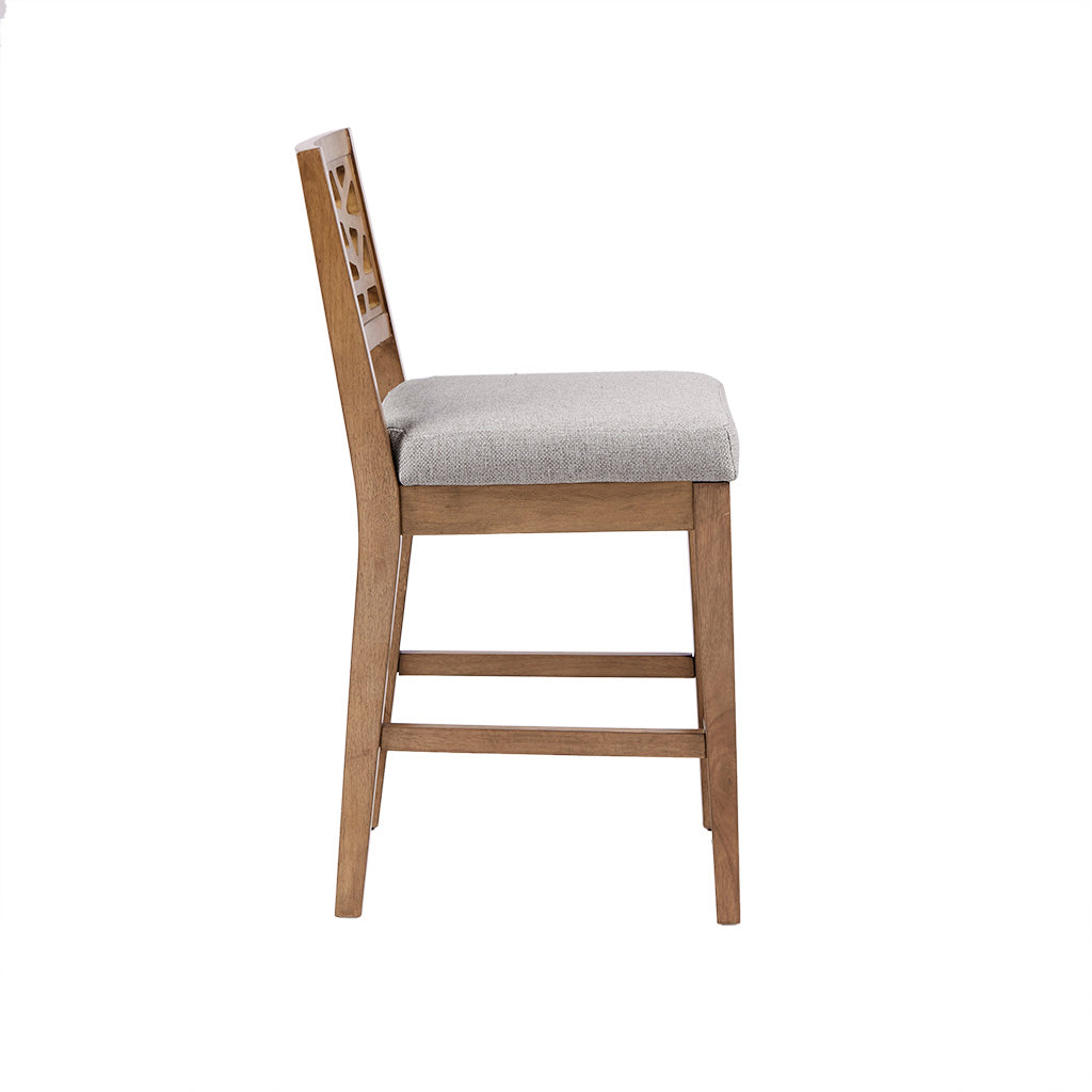 Barstool Light Grey Polyester