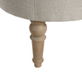 Accent Ottoman Linen Polyester