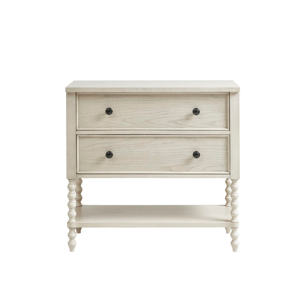 2 Drawer Accent Chest Natural Wood