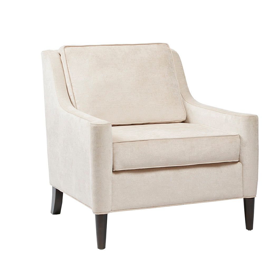 Windsor Lounge Beige Solid Wood