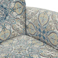 Escher Accent Chair Multicolor Solid Wood