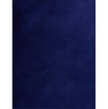 Lily Luxury Chinchilla Faux Fur Rectangular Area Rug Navy Blue Polyester