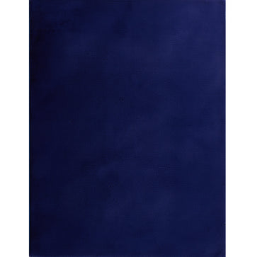 Lily Luxury Chinchilla Faux Fur Rectangular Area Rug Navy Blue Polyester