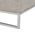 Soft Close Storage Bench Grey Polyester