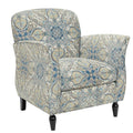 Escher Accent Chair Multicolor Solid Wood