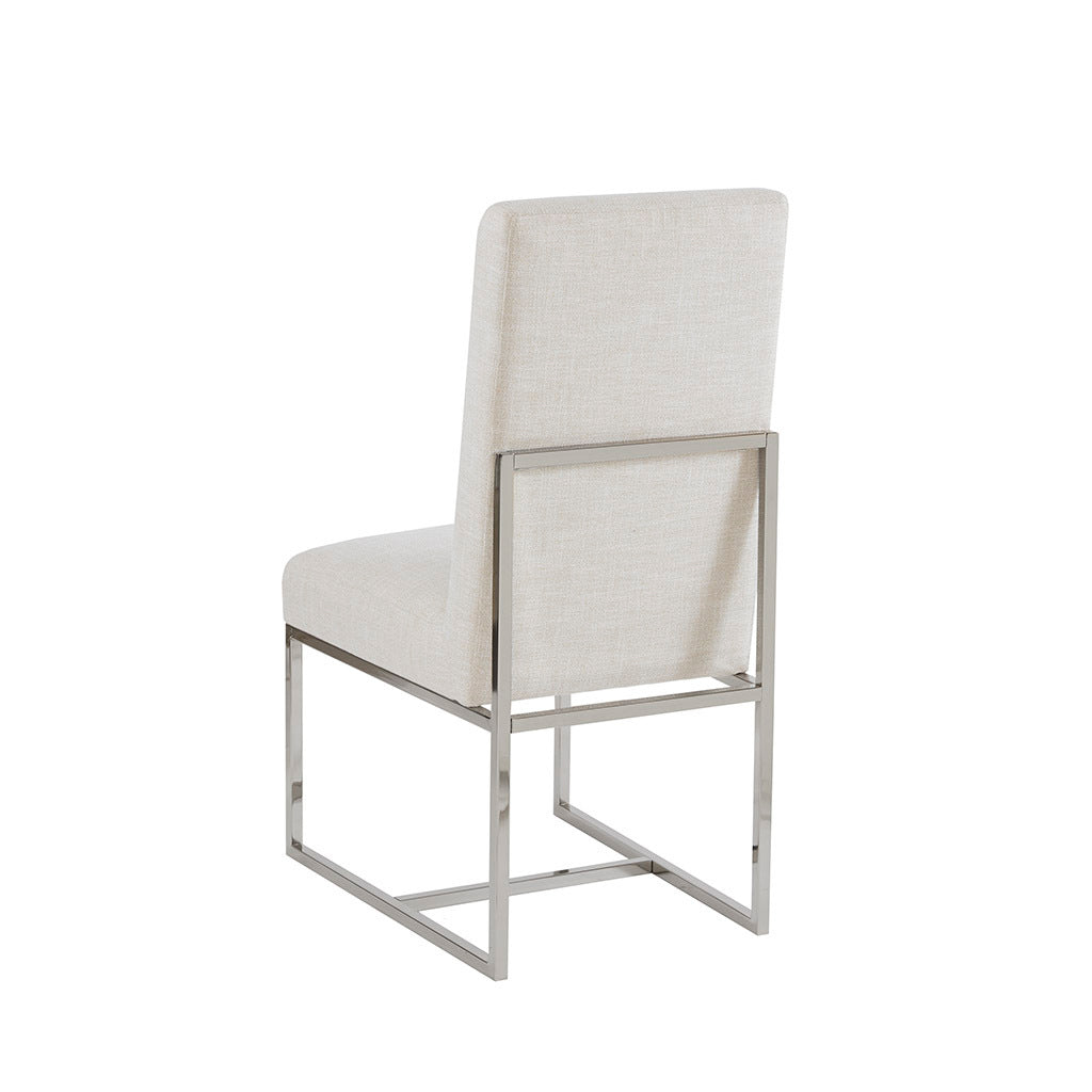Junn Dining Chair Set Of 2 Natural Polyester