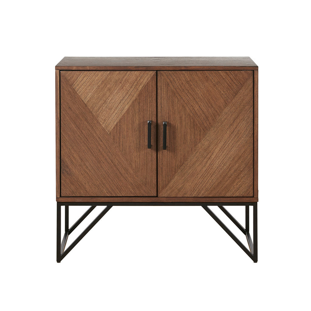 Accent Cabinet Brown Wood