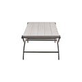 Coffee Table White Black Wood