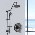 Shower Head With Handheld Shower System With 8