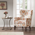 Colette Accent Chair Multicolor Solid Wood