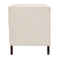 Windsor Lounge Beige Solid Wood