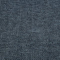 Miller Round Storage Ottoman Denim Brown Polyester