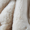 Cassilda Luxury Chinchilla Faux Fur Throw Blanket 50