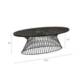 Coffee Table Black Wood