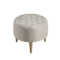 Accent Ottoman Linen Polyester