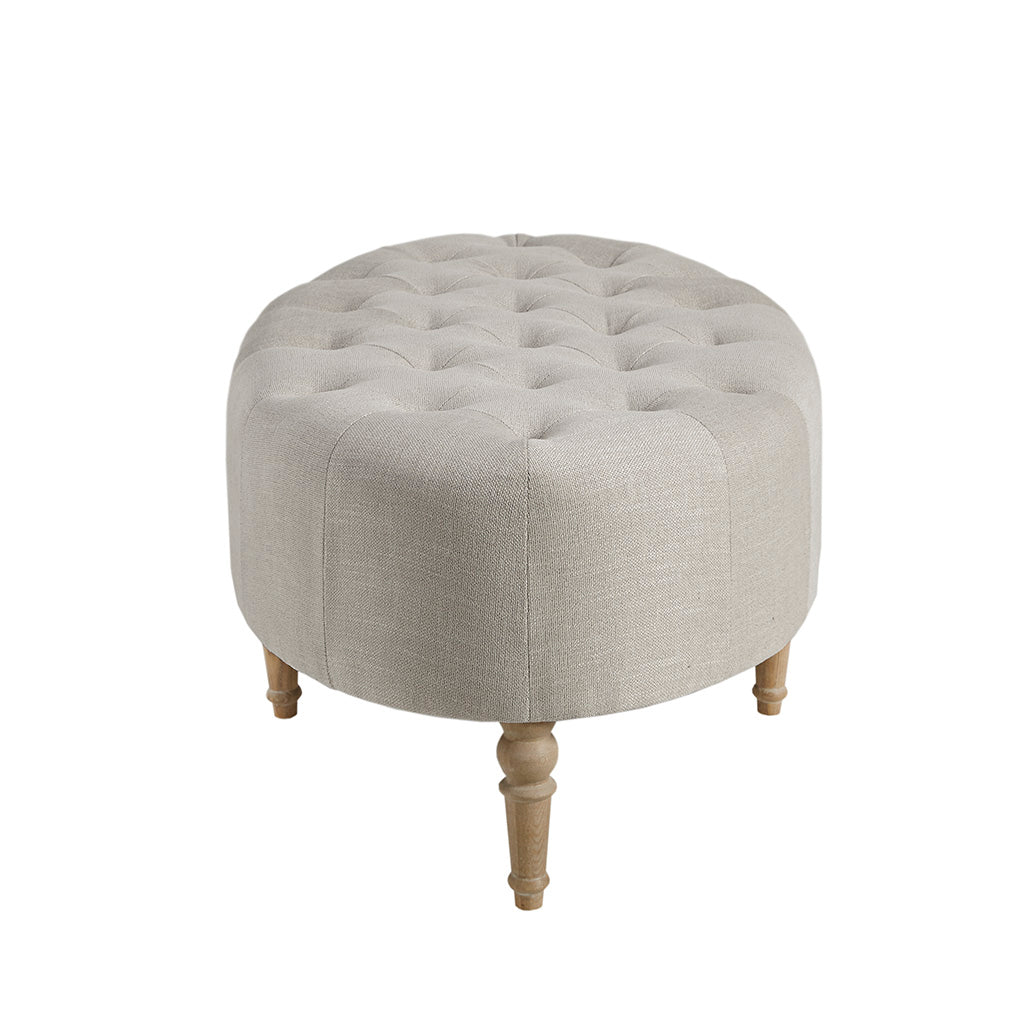 Accent Ottoman Linen Polyester
