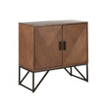 Accent Cabinet Brown Wood