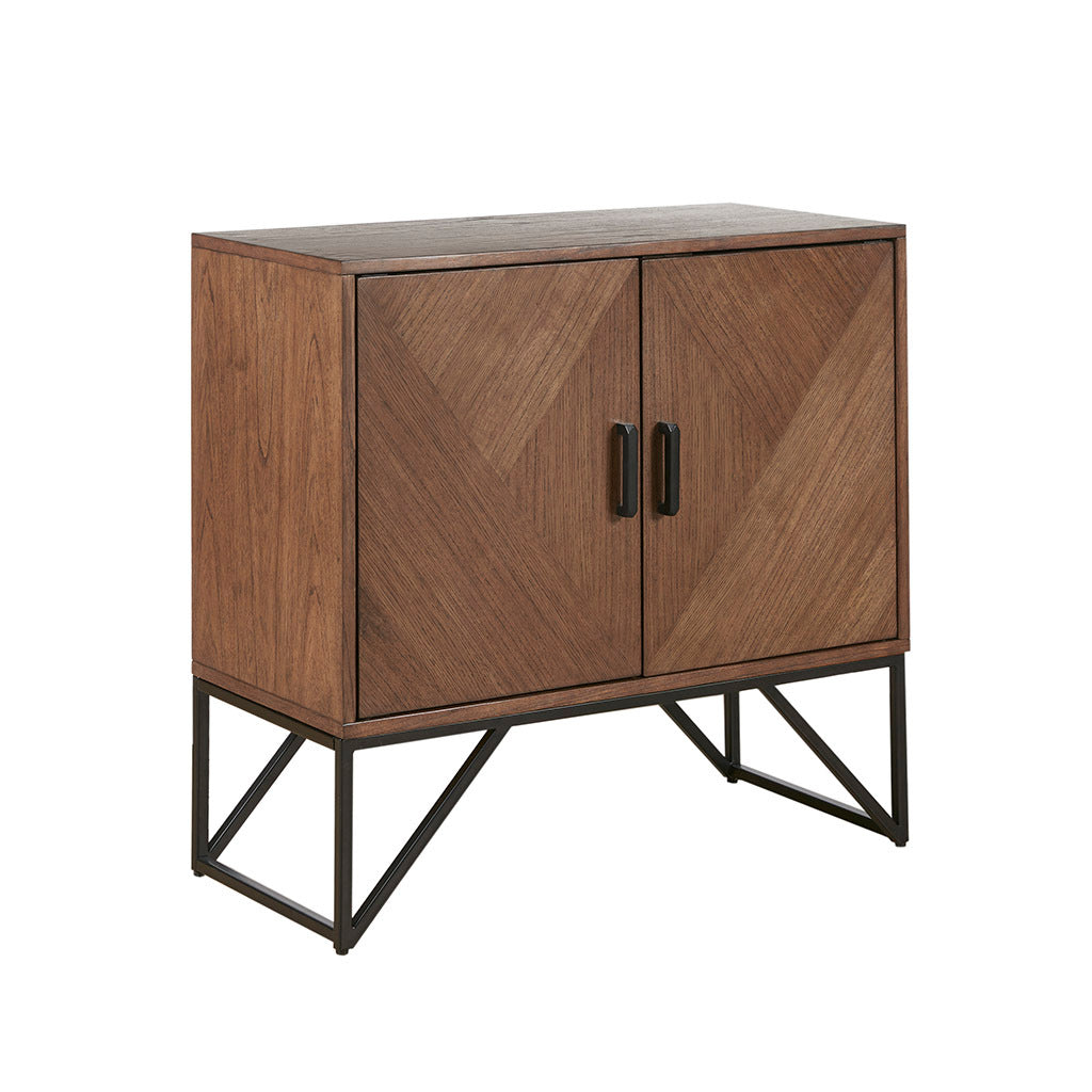 Accent Cabinet Brown Wood