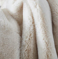 Cassilda Luxury Chinchilla Faux Fur Throw Blanket 50