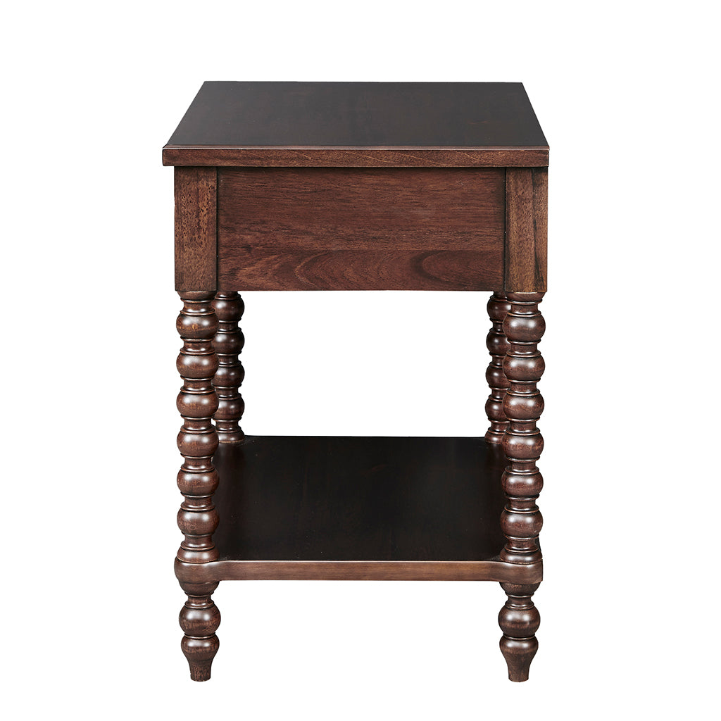 Beckett Nightstand Morocco Brown Wood