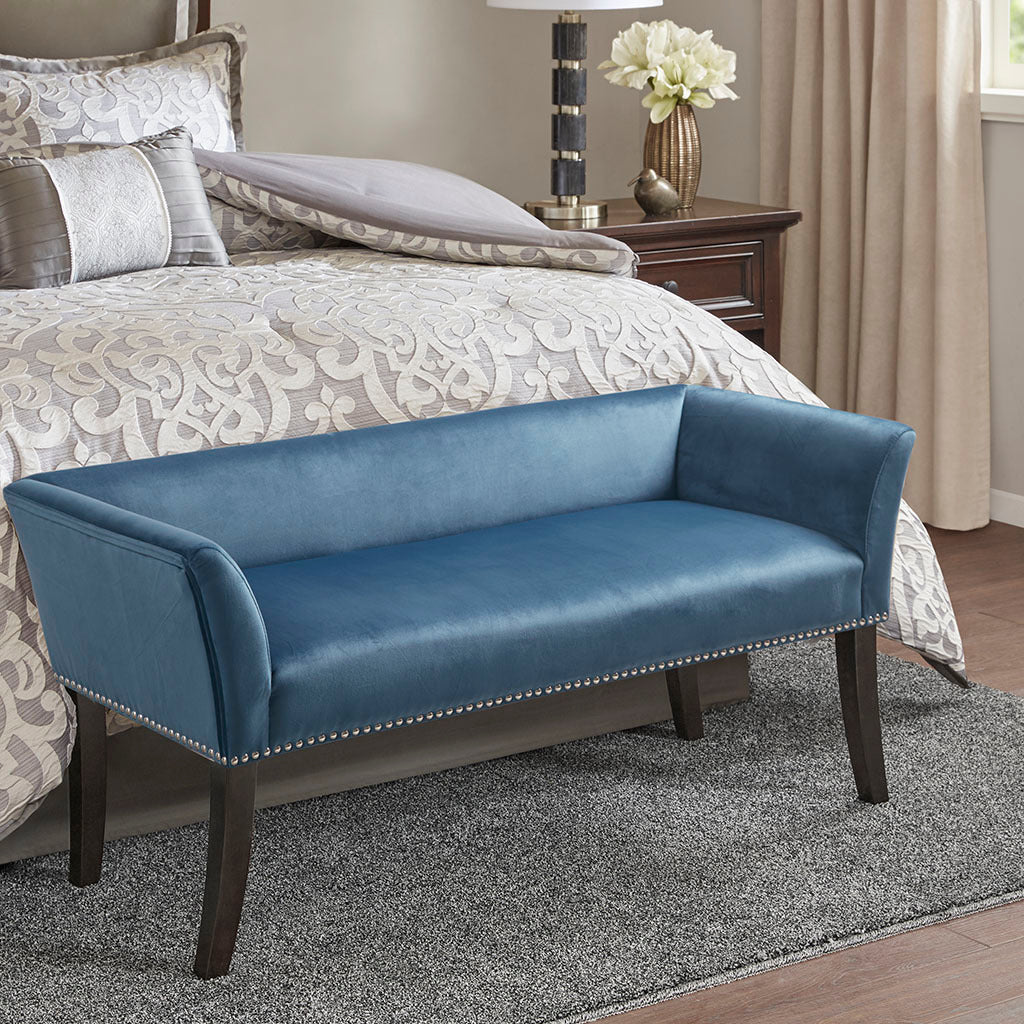 Accent Bench Blue Polyester