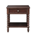 Beckett Nightstand Morocco Brown Wood