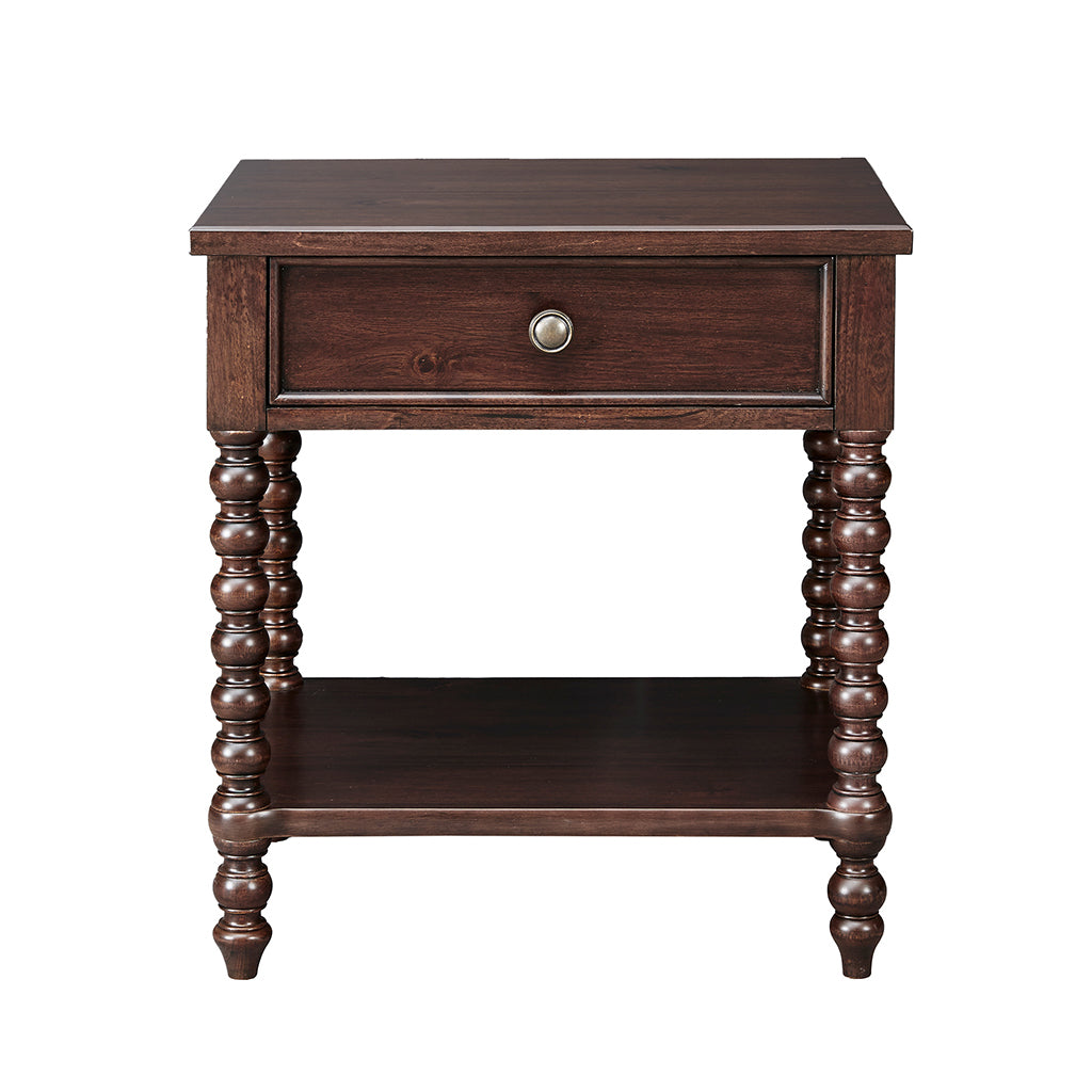 Beckett Nightstand Morocco Brown Wood