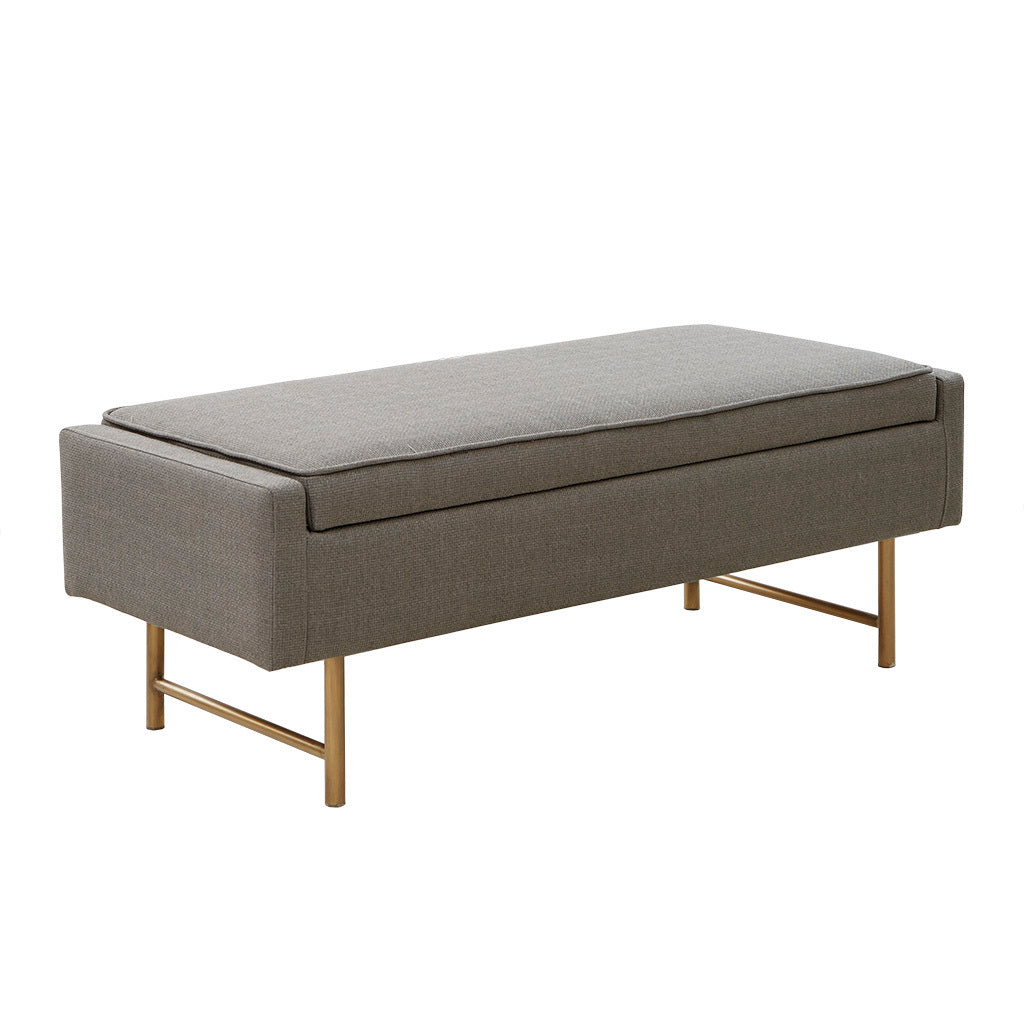 Heath Accent Bench Grey Polyester