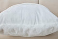 Agnes Luxury Chinchilla Faux Fur Pillow 18 In. X 18 In. White Polyester