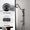 Handshower Shower Head With Handheld Shower System With 8