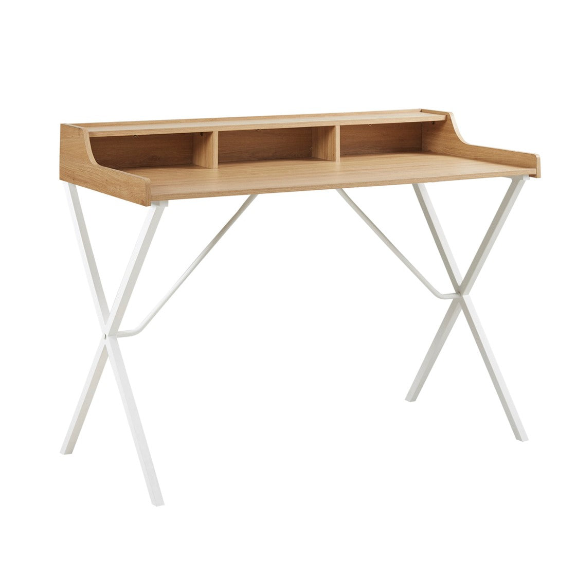 Laurel Desk Natural White Mdf