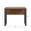 Carlyle Desk Dark Coffee Mdf