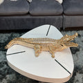 Ambrose Diamond Encrusted Gold Plated Crocodile 25