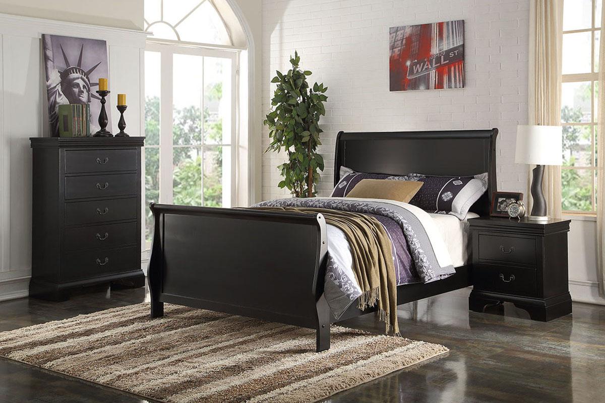 Elegant Bedroom 1Pc Chest Of Drawers Black Color Drawers Tall Chest Plywood Furniture Black Bedroom Contemporary,Modern Pine Solid Wood