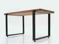 Furnish Home Store Paris 39'' Live Edge Solid Wood Rustic Coffee Cokctail Table For Living Rooms Walnut Solid Wood