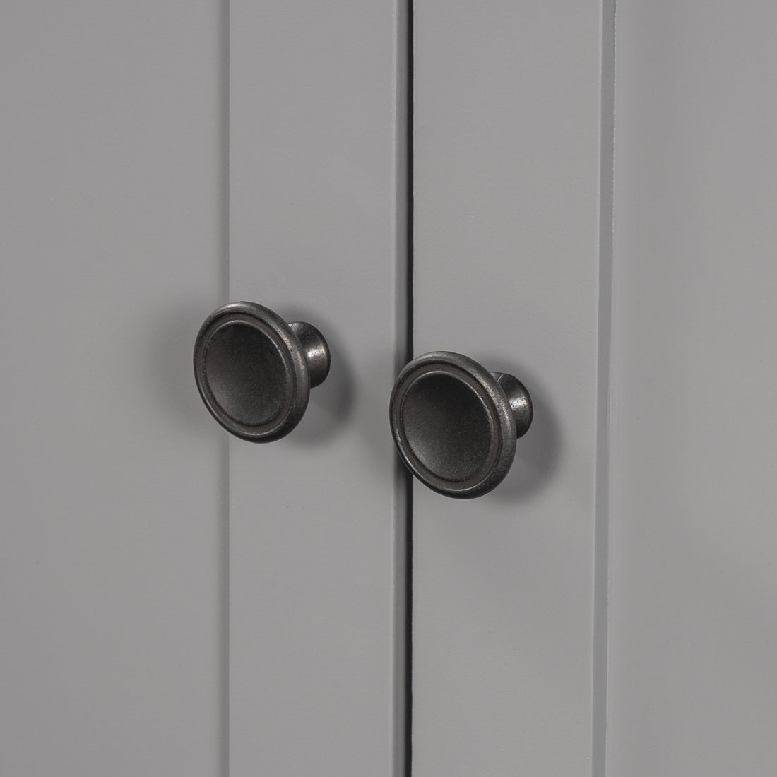 Video 24" Grey Modern Sleek Bathroom Vanity Elegant Ceramic Sink With Solid Wood Frame Open Style Shelf Grey Solid Wood