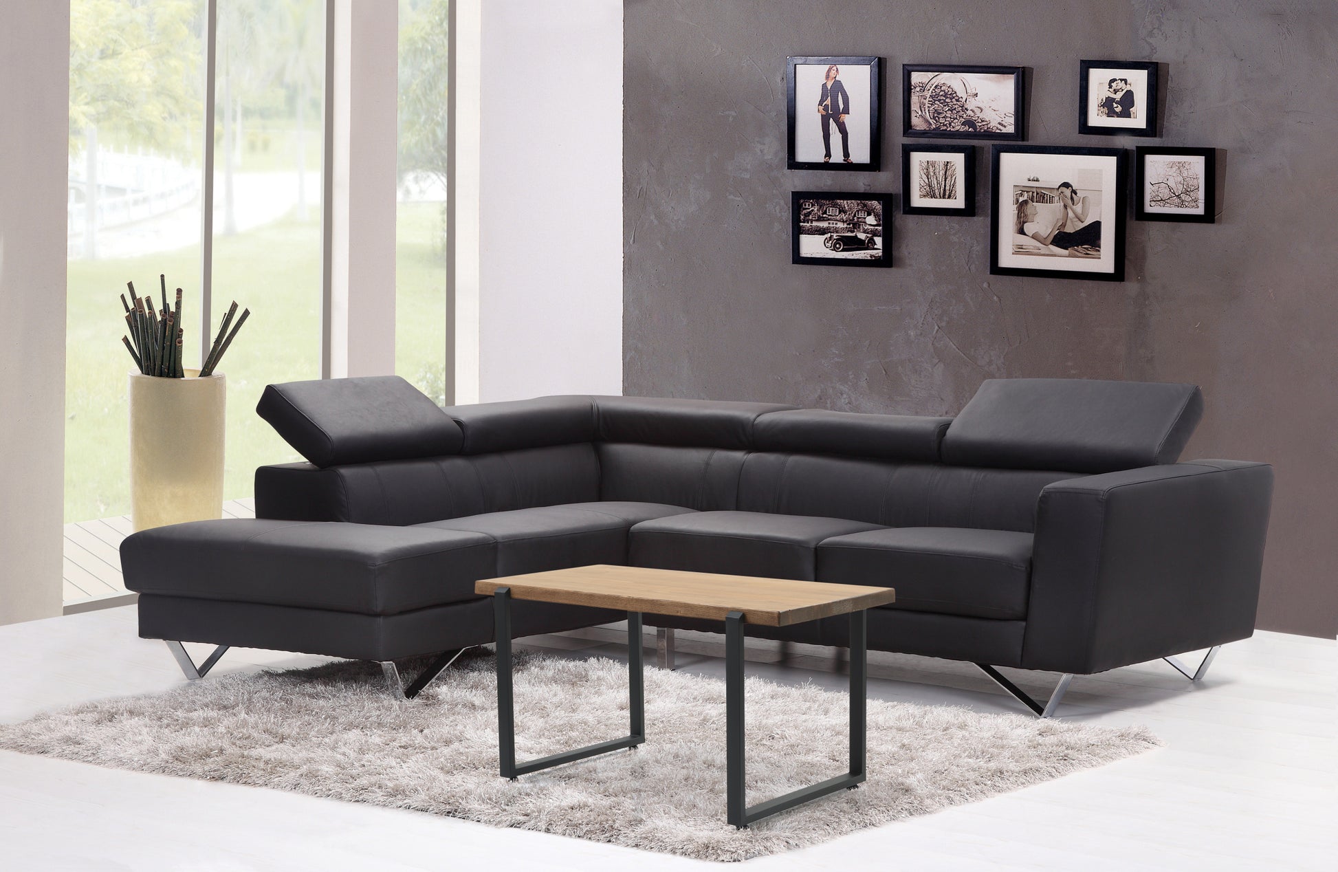 Furnish Home Store Paris 39'' Live Edge Solid Wood Rustic Coffee Cokctail Table For Living Rooms Walnut Solid Wood