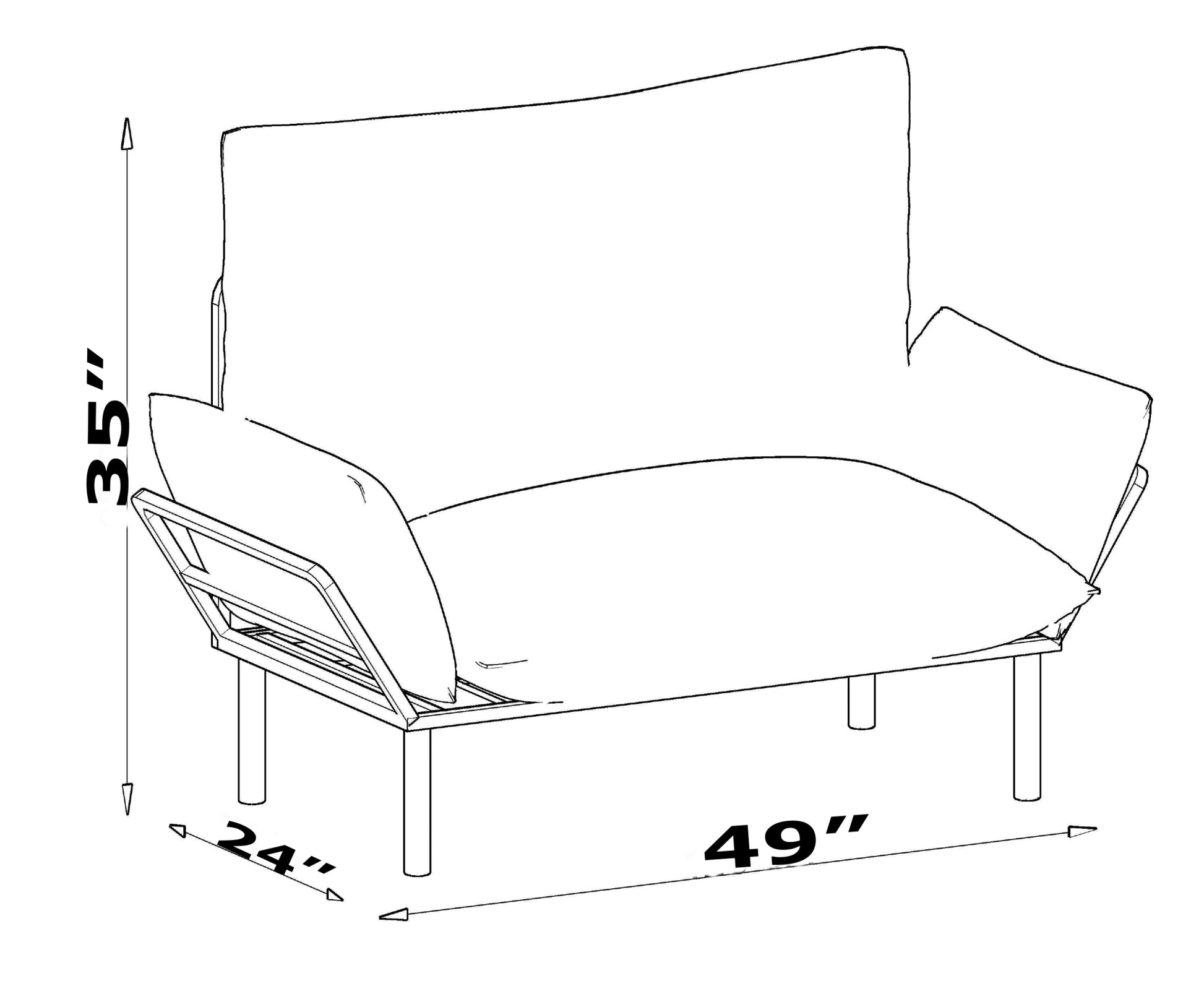 Ada Beautiful Seat, Grey Grey Foam Metal