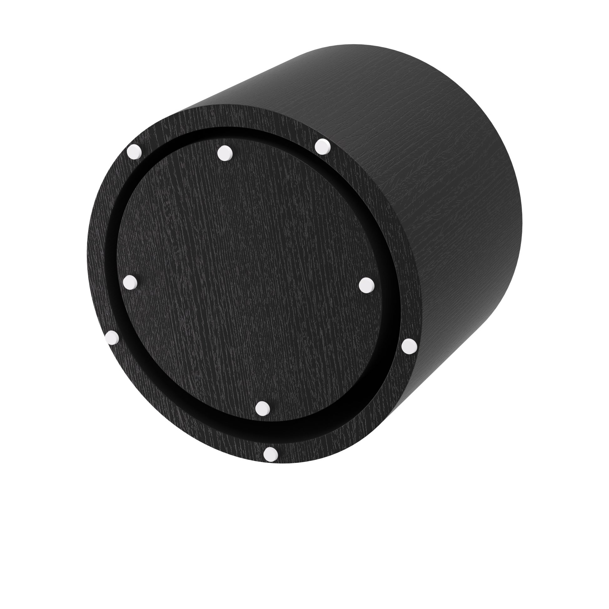 Mdf With Ash Oak Walnut Veneer Side Table Coffee Table End Table Nesting Table Set Of 2 For Living Room,Office,Bedroom Black Matte Black Mdf