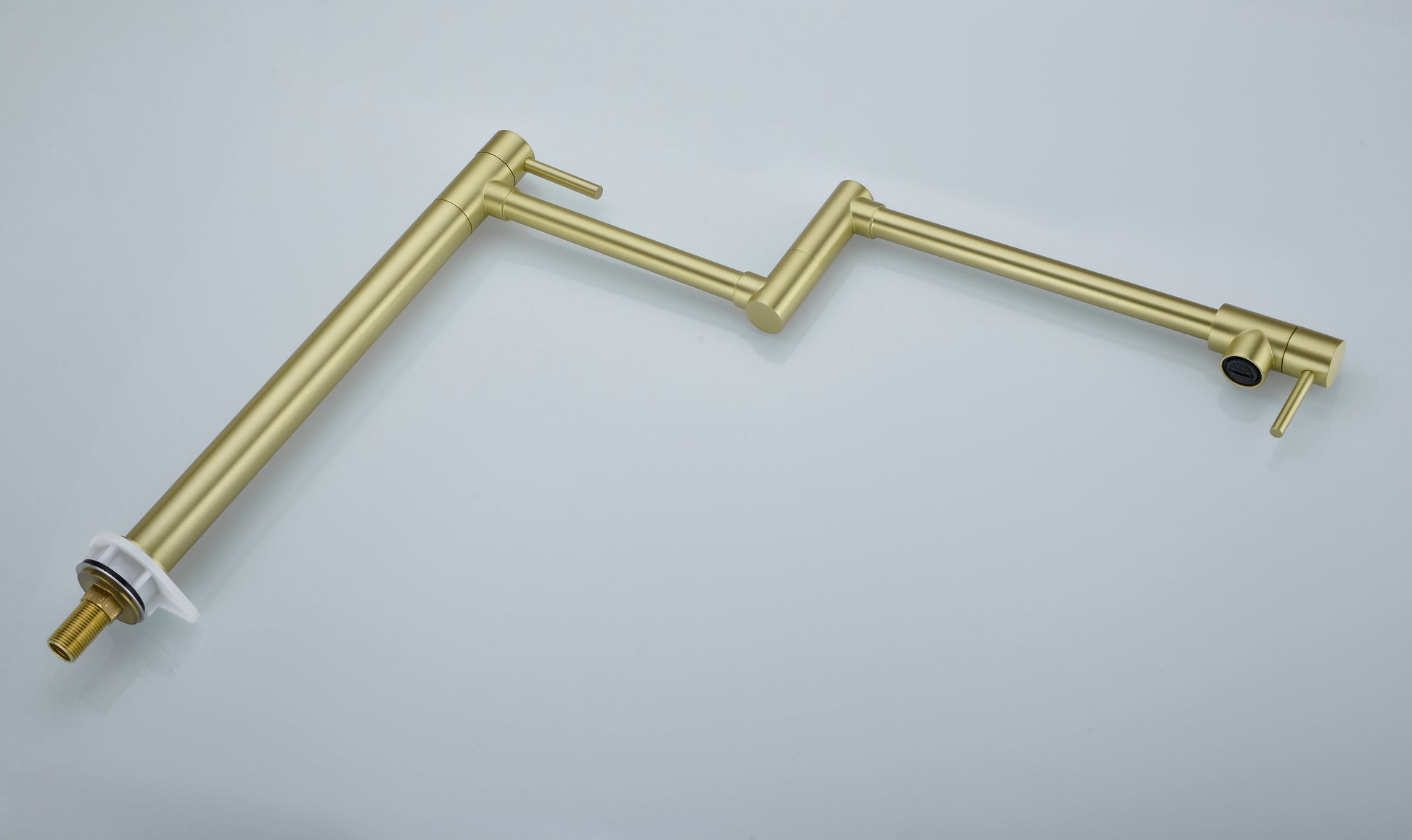 Pot Filler Faucet With Extension Shank Gold Brass