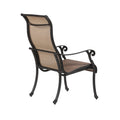 Patio Outdoor Sling Patio 2 Chairs With Aluminum Frame, All Weather Furniture Bronze Aluminum