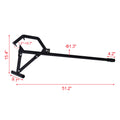 Metal Timberjack Triple Thick Log Lifter Heavy Duty Log Jack Black Carbon Steel