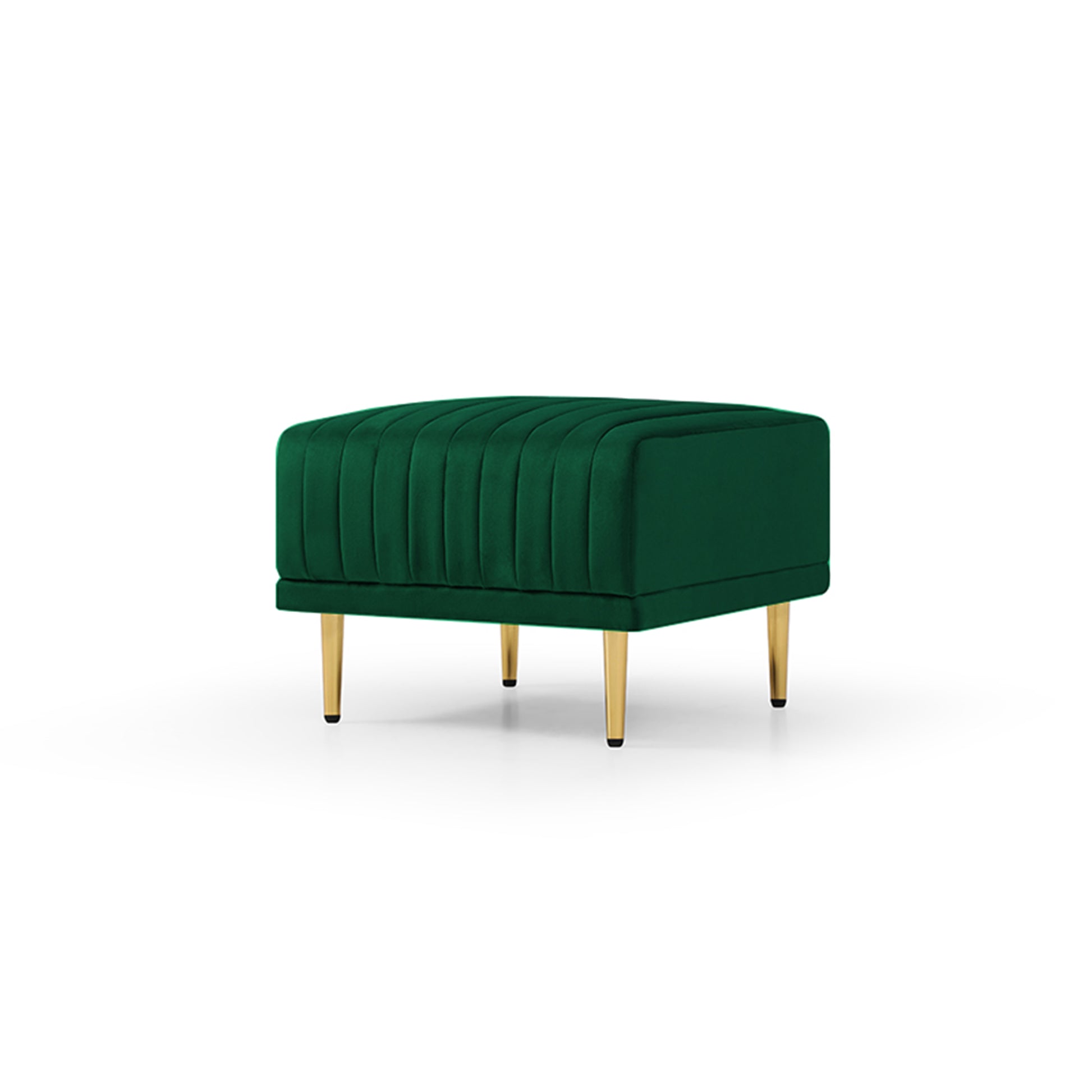 Modern Accent Chair Roll Arm Fabric Chairs, Contemporary Leisure Side Chair, Armchair For Living Room Or Bedroom With Metal Legs, Upholstered Single Sofa Club Chair Green Green Foam Velvet