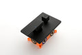 3 Way Outlet Function Solid Brass Shower Diverter Valve Mixer Rough In Shower Handle Valve Kit Replacement Matte Black Brass