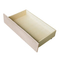 Upholstered Daybed Twin Size With Two Drawers And Wood Slat ,Beige Beige Upholstered